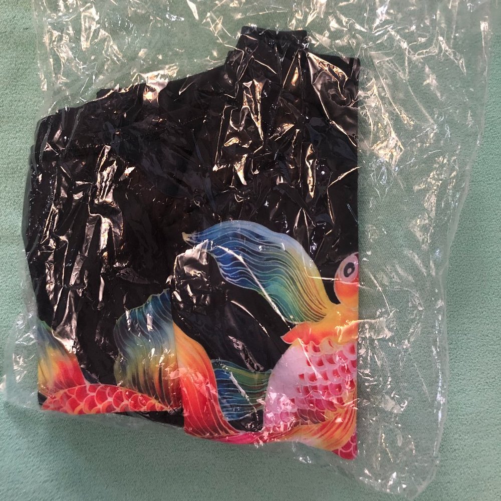 Fit Rebel Yoga Active Leggings XL Goldfish NEW - Picture 3 of 4